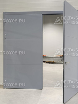 Автоматические распашные ворота АРВ с защитными петлями