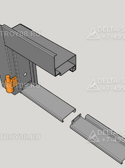 Распашные ворота автоматические АРВ со стеклом
