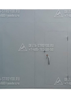 EI-30 Противопожарные ворота из металла на промышленные базы Н