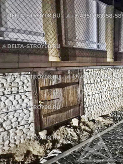 ДКВ Кованая дверь под старину Вн винтажная под размеры проема Прг