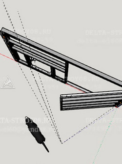 Промышленные ворота с калиткой стальные для СТО и автосервисов Брг