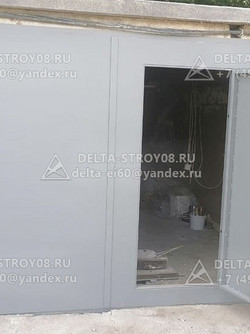 ГВ Гаражные ворота для подземных паркингов и стоянок стандартные ГОСТ
