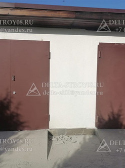 Распашные гаражные ворота для дачи и дома с регулируемыми петлями