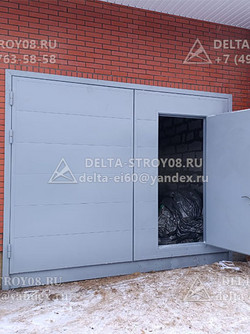 Утепленные распашные ворота гаражные ВРГУ с двойным уплотнителем