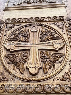 Дверь в в Церковь ДЦО для воскресной школы с легкими створками ОД