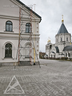 ДМП-01 Дверь в Церковь в хозяйственный блок огнестойкая с решеткой