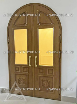 Дверь в Храм ДХО для гостиничного комплекса в монастырском дворе