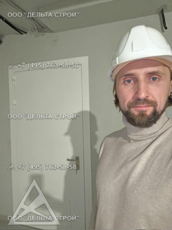Дверь в Храм стальная техническая с ручкой в вентиляционную камеру