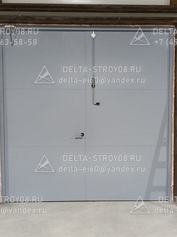 ДПМ Противопожарные ворота скоростные Прг цвет графитовый RAL