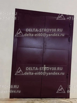 EI-60 Противопожарные ворота с защитой 1-го типа теплые скоростные