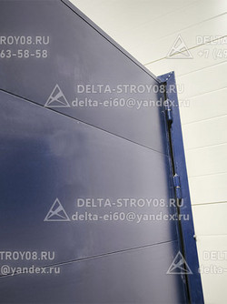 EI-60 Противопожарные ворота без калитки с распашными створками