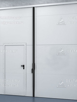Псп Противопожарные ворота с калиткой ВПС на сборочные участки