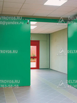ВПС Противопожарные ворота автоматические на платную стоянку Дп