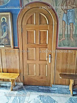 ДСН Дверь для Церкви в часовню-усыпальницу с защитным покрытием 01