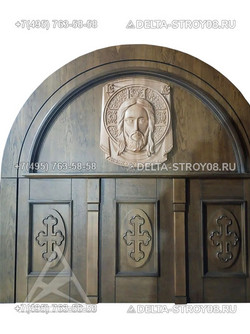 ДМЦ Дверь для Церкви для парадного портала с замерами и установкой У