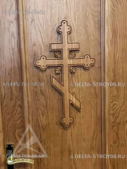 ДМЦ Дверь для Церкви из массива дерева 01 по техническому заданию