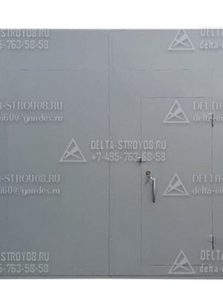 Промышленные ворота для автосервиса ВМП с защитным покрытием О