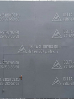 Распашные ворота 4,5 метра ВПС под проезд спецтехники для ЖКХ 02