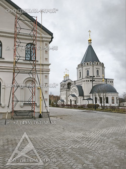 Противопожарная дверь для Церкви ВПМЦ левая с коробкой и замком Прг
