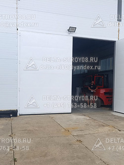 Промышленные ворота для паркинга с системой запирания сварные ВПР