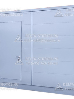 Промышленные ворота для многоквартирного дома с фотоэлементом Н
