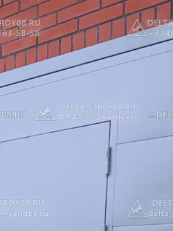 Промышленные ворота для многоквартирного дома с фотоэлементом Н
