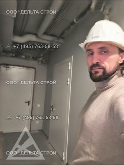 Противопожарная дверь для Храма в церковно-причтовый дом белая Н
