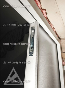 Противопожарная дверь для Церкви запираемая в помещение охраны ДЦ