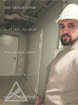 Противопожарная дверь для Храма сделанная по ГОСТ металлическая EI