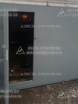Распашные ворота 2,5 метра металлические с порошковой окраской