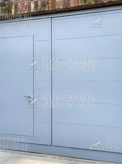 ВРМ Распашные ворота 3 метра стандартные Л на усиленной раме Дп
