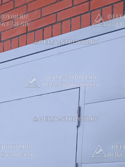 ВРМ Распашные ворота 3 метра стандартные Л на усиленной раме Дп