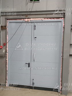 Распашные ворота 3,5 метра 02 автоматические для капитального гаража