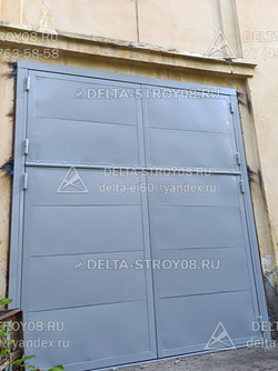 Распашные ворота 4,5 метра Дп на проходную режимных объектов ВР