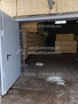 Распашные ворота 4,5 метра Вн с петлями на опорных подшипниках