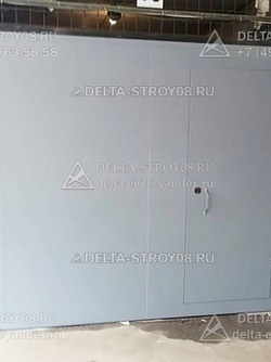 ВСР Ручные распашные ворота П2лс с защитой от взлома комплект EI-30