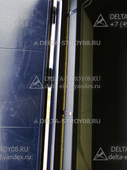 Двухстворчатые ворота распашные для участка земельного въездные 02