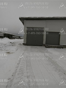 ВМФ Ворота на ферму комбинированные УЗ в хрячник на экоферму 02