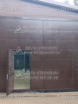 ВРС Противопожарные ворота ei-60 на склад баллонов газовых Псп