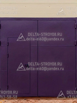 ВСН Противопожарные ворота автоматические под размер проезда 02