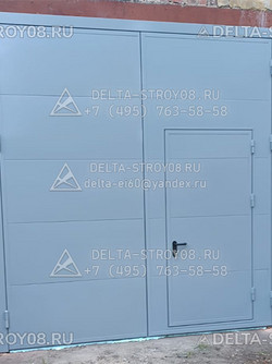 ВКП Противопожарные ворота с калиткой для автовокзалов и депо УЗ