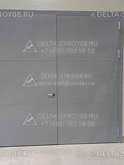 ВРП Противопожарные распашные ворота 02 технические на комбинат