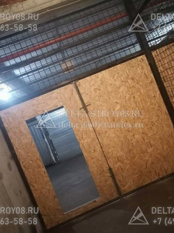 Прг Утепленные распашные ворота гаражные двустворчатые с надежными шпингалетами